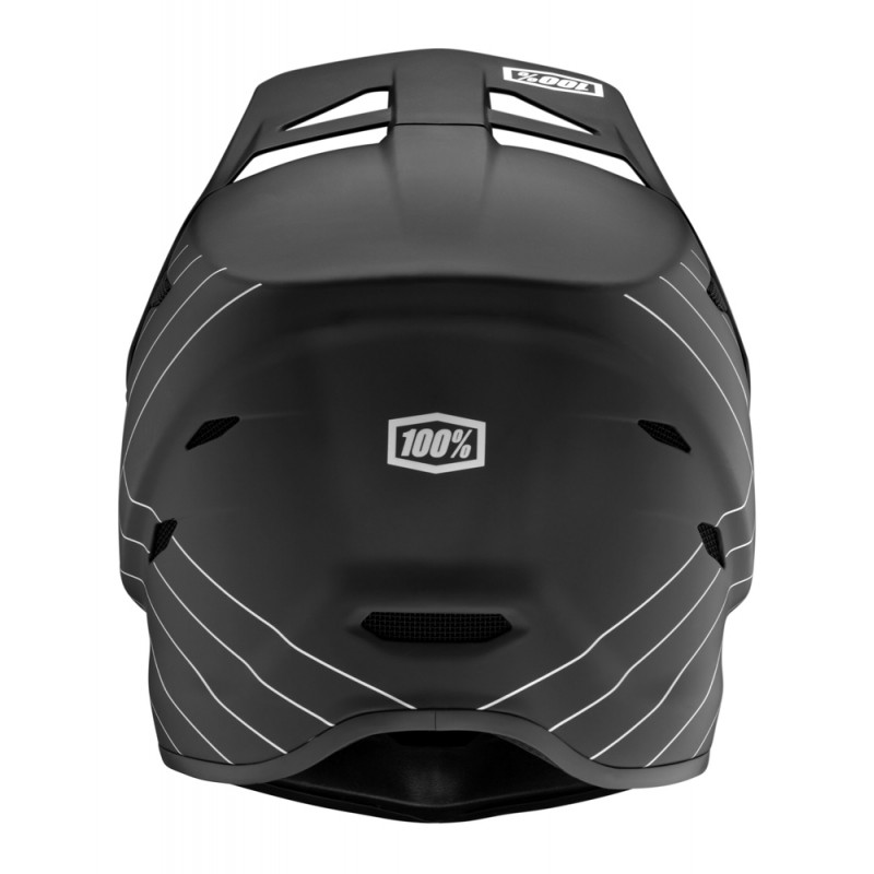 Kask full face juniorski 100% STATUS DH/BMX Helmet Essential Black