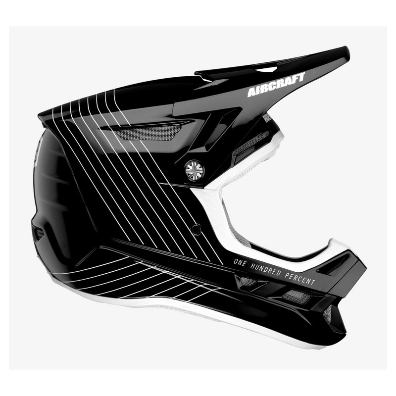 Kask full face 100% AIRCRAFT COMPOSITE Helmet Silo