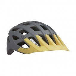 Lazer Kask Roller Matte grey yellow L + net