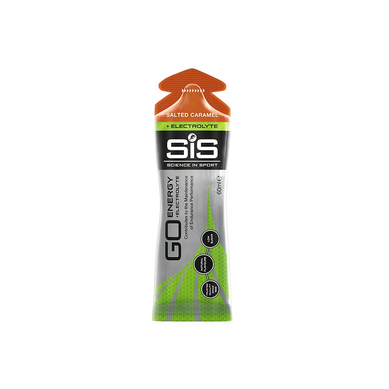 SIS Go Energy + Electrolyte Salted Caramel Gel 60ml