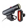ZESTAW LAMPEK ROWEROWYCH KRYPTONITE ALLEY F-800/AVENUE R-75 SET