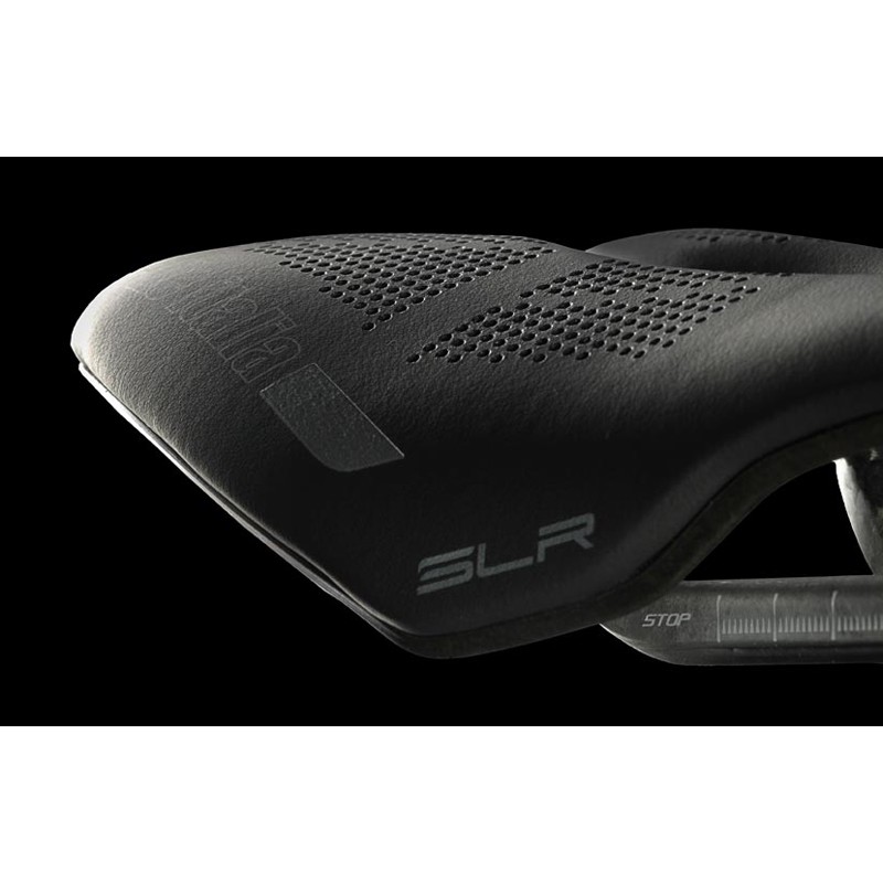 Siodło SELLE ITALIA SLR BOOST KIT CARBONIO SUPERFLOW L (id match - L3) carbon/keramic 7x9, fibra-tek, czarne (DWZ)