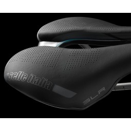 Siodło SELLE ITALIA SLR BOOST GRAVEL SUPERFLOW L (id match - L3) ti 316 tube 7, fibra-tek, czarne (NEW)