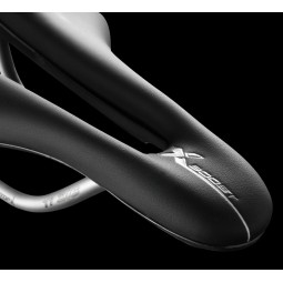 Siodło SELLE ITALIA SLR BOOST X-CROSS SUPERFLOW L (id match - L3) ti 316 tube 7, fibra-tek, czarne (NEW)