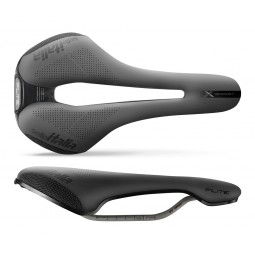 Siodło SELLE ITALIA FLITE BOOST X-CROSS SUPERFLOW S (id match - S3) TI 316 Tube 7, fibra-tek, czarne (NEW)