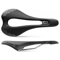 Siodło SELLE ITALIA SLR SUPERFLOW S (id match - S3) ti 316 tube 7, fibra-tek, 185g czarne (NEW)