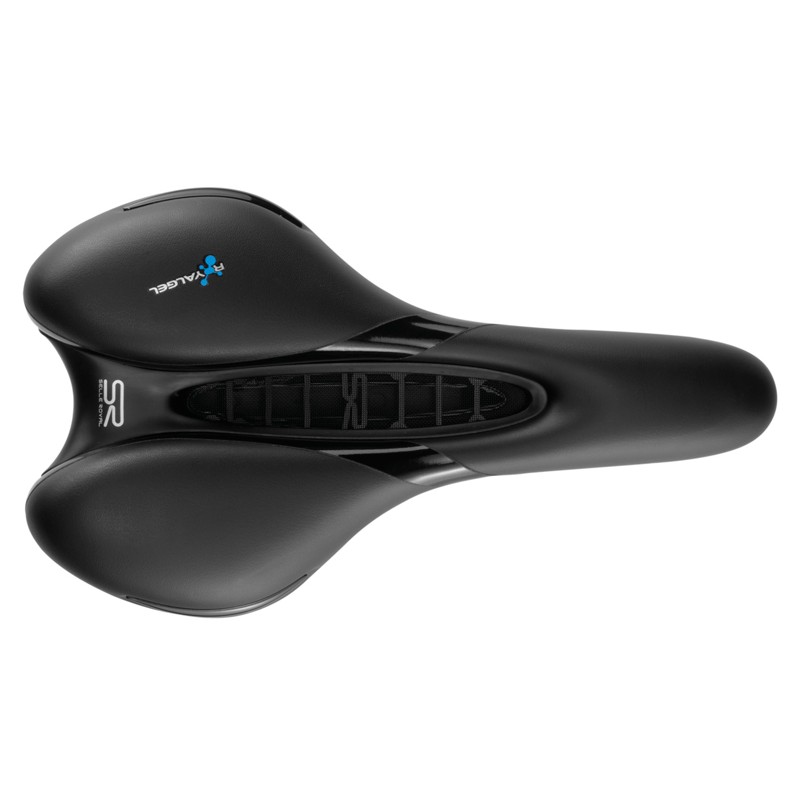 Siodło SELLEROYAL RESPIRO SOFT ATHLETIC 45st. żelowe + elastomery unisex 429g (NEW)
