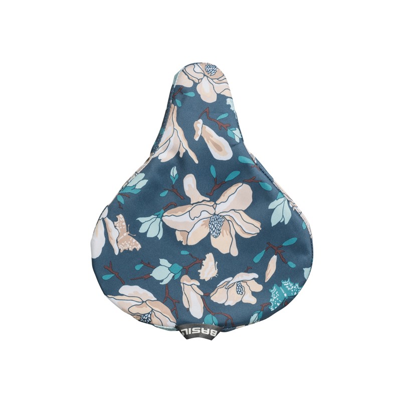 Pokrowiec na siodło BASIL MAGNOLIA SADDLE COVER wododporny, teal blue (NEW)