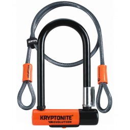 ZAPIĘCIE U-LOCK KRYPTONITE EVOLUTION MINI-7 (LINKA W ZESTAWIE) 8,3CM X 17,8CM