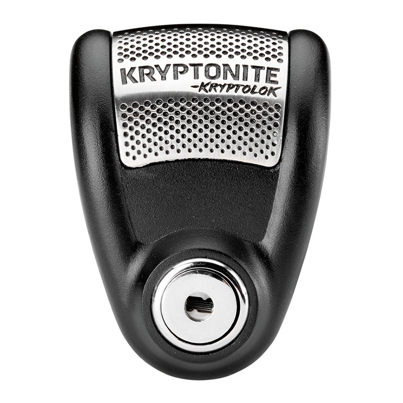 BLOKADA TARCZY HAMULCOWEJ Z ALARMEM KRYPTONITE KRYPTOLOK ALARM DISC LOCK BLACK/SILVER 6MM