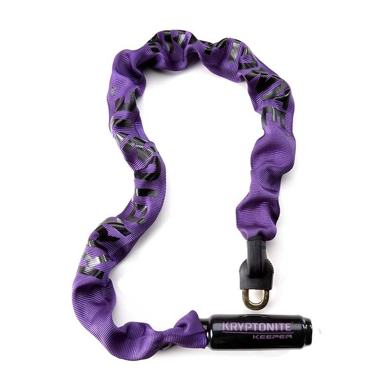 ZAPIĘCIE ŁAŃCUCHOWE KRYPTONITE KEEPER 785 INTEGRATED CHAIN PURPLE 0,7CM X 85CM