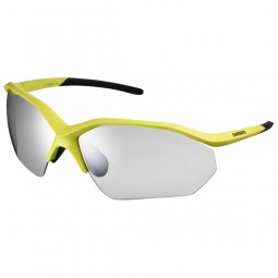 Okulary Equinox Mat Lime Yello Polarized Gray Red Mirror