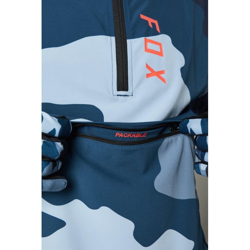 KURTKA FOX RANGER WIND PULLOVER BLUE CAMO