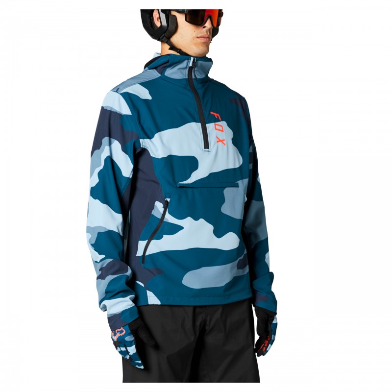 KURTKA FOX RANGER WIND PULLOVER BLUE CAMO