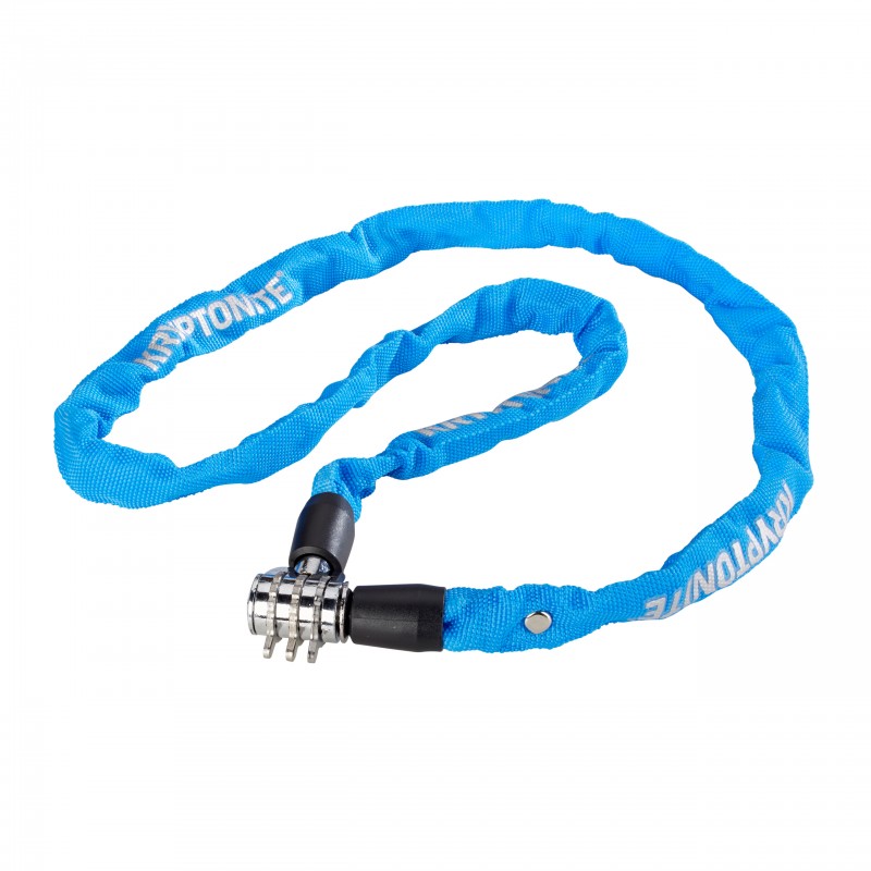 ZAPIĘCIE ŁAŃCUCHOWE KRYPTONITE KEEPER 411 NA SZYFR BLUE 0,04CM X 100CM