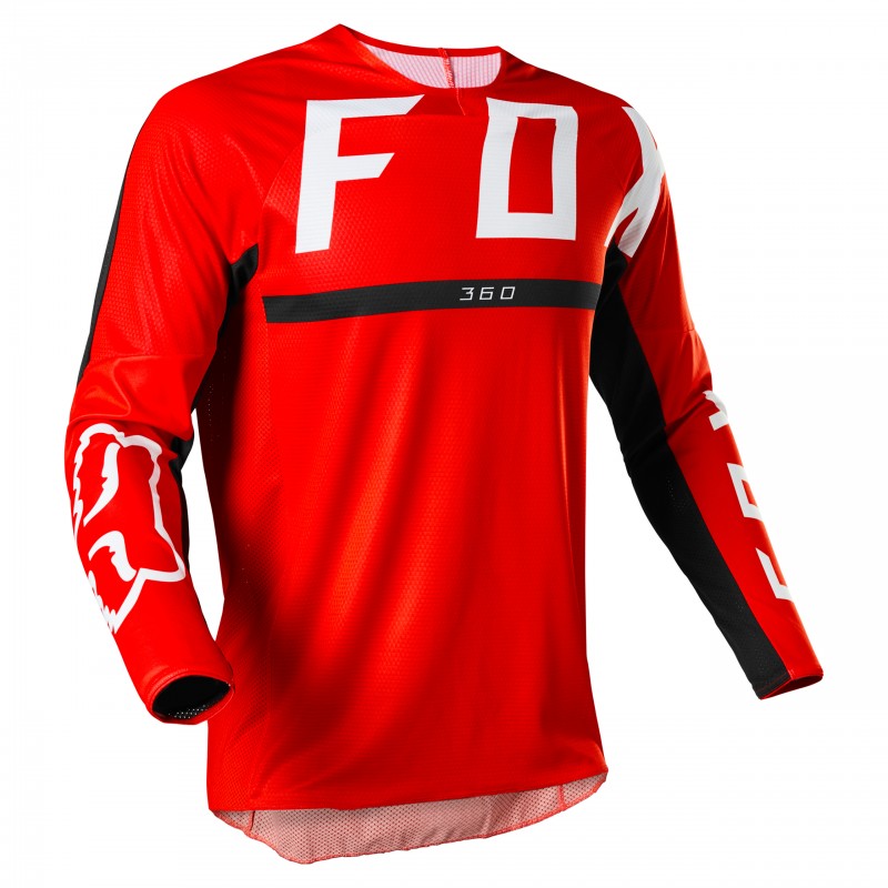 BLUZA FOX 360 MERZ FLUORESCENT RED