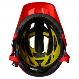 KASK ROWEROWY FOX MAINFRAME FLO RED