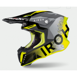 KASK AIROH TWIST 2.0 BIT YELLOW GLOSS