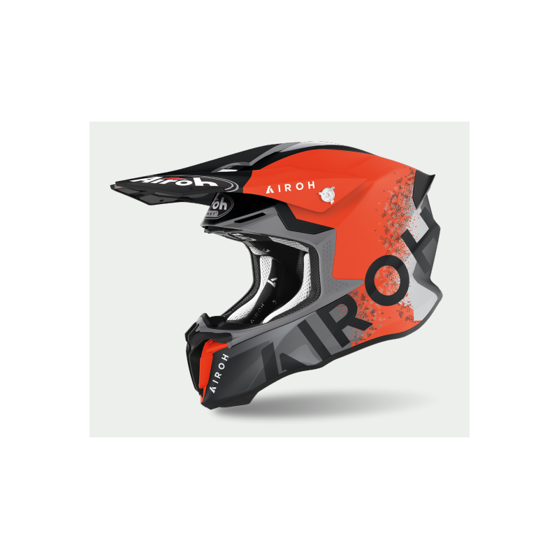 KASK AIROH TWIST 2.0 BIT ORANGE MATT