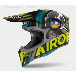 KASK AIROH WRAAP ALIEN YELLOW MATT