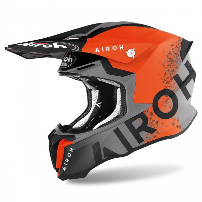 KASK AIROH TWIST 2.0 BIT ORANGE MATT