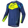 BLUZA ALPINESTARS TECHSTAR FACTORY DARK BLUE/FLUO YELLOW/BLUE NEO