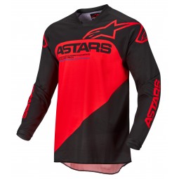 BLUZA ALPINESTARS RACER SUPERMATIC BLACK/BRIGHT RED