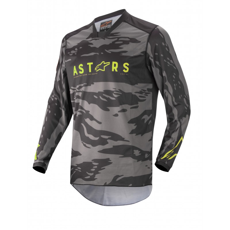 BLUZA ALPINESTARS RACER TACTICAL BLACK/GREY CAMO/FLUO YELLOW