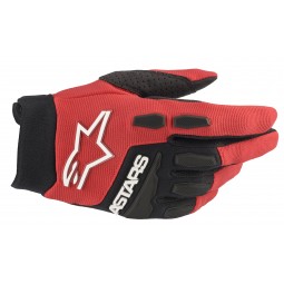 RĘKAWICE ALPINESTARS FULL BORE BRIGHT RED/BLACK