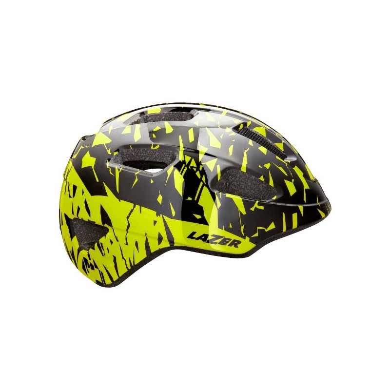 Lazer Kask Nutz KC CE-CPSC Black Flash Yellow