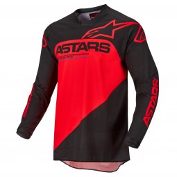 BLUZA ALPINESTARS RACER SUPERMATIC BLACK/BRIGHT RED