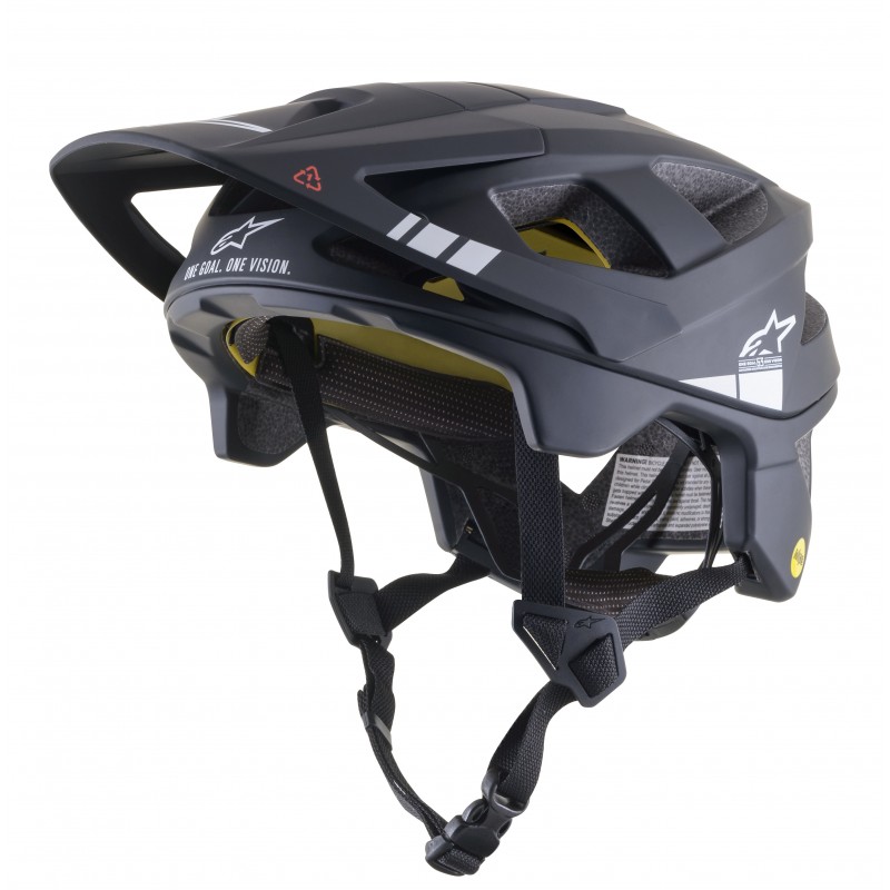 KASK ROWEROWY ALPINESTARS VECTOR TECH A1 BLACK/LIGHT GREY MATT