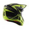 KASK ROWEROWY ALPINESTARS MISSILE TECH AIRLIFT BLACK/FLUO YELLOW GLOSSY
