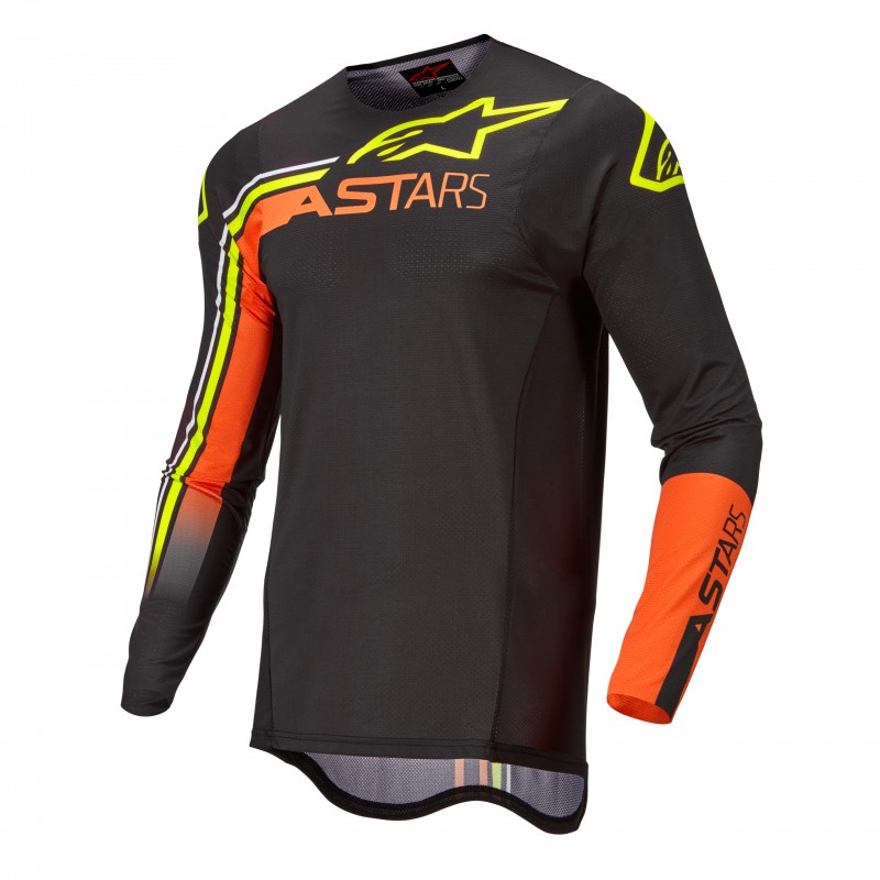 BLUZA ALPINESTARS SUPERTECH BLAZE BLACK/ORANGE/FLUO YELLOW