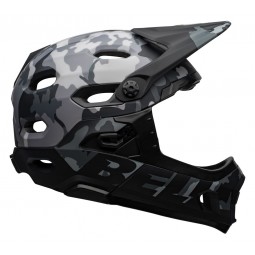 Kask full face BELL SUPER DH MIPS SPHERICAL matte gloss black camo (NEW)