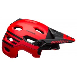 Kask full face BELL SUPER DH MIPS SPHERICAL fasthouse matte gloss red black (NEW)