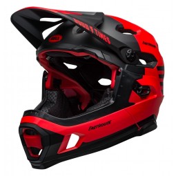Kask full face BELL SUPER DH MIPS SPHERICAL fasthouse matte gloss red black (NEW)