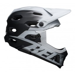Kask full face BELL SUPER DH MIPS SPHERICAL matte black white (NEW)