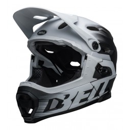 Kask full face BELL SUPER DH MIPS SPHERICAL matte black white (NEW)