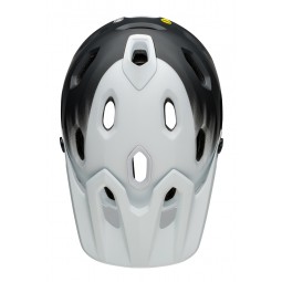 Kask full face BELL SUPER DH MIPS SPHERICAL matte black white (NEW)
