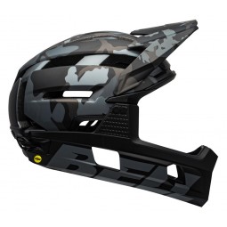 Kask full face BELL SUPER AIR R MIPS SPHERICAL matte gloss black camo (NEW)