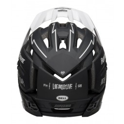 Kask full face BELL SUPER AIR R MIPS SPHERICAL matte black white fasthouse (NEW)