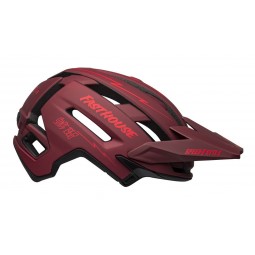 Kask full face BELL SUPER AIR R MIPS SPHERICAL matte red black fasthouse (NEW)
