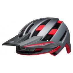 Kask full face BELL SUPER AIR R MIPS SPHERICAL matte gray red (NEW)