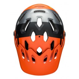 Kask full face BELL SUPER 3R MIPS matte orange black (NEW)