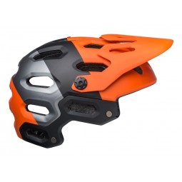 Kask full face BELL SUPER 3R MIPS matte orange black (NEW)