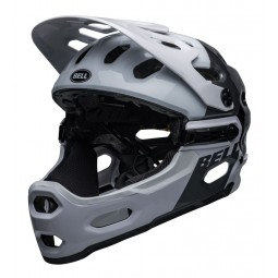 Kask full face BELL SUPER 3R MIPS matte white black (NEW)