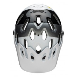 Kask full face BELL SUPER 3R MIPS matte white black (NEW)