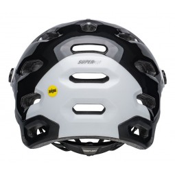 Kask full face BELL SUPER 3R MIPS matte white black (NEW)