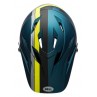 Kask full face BELL SANCTION agility matte blue hi-viz (NEW)